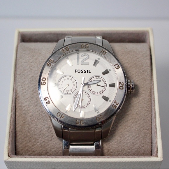 Fossil Stainless Steel Analog Watch